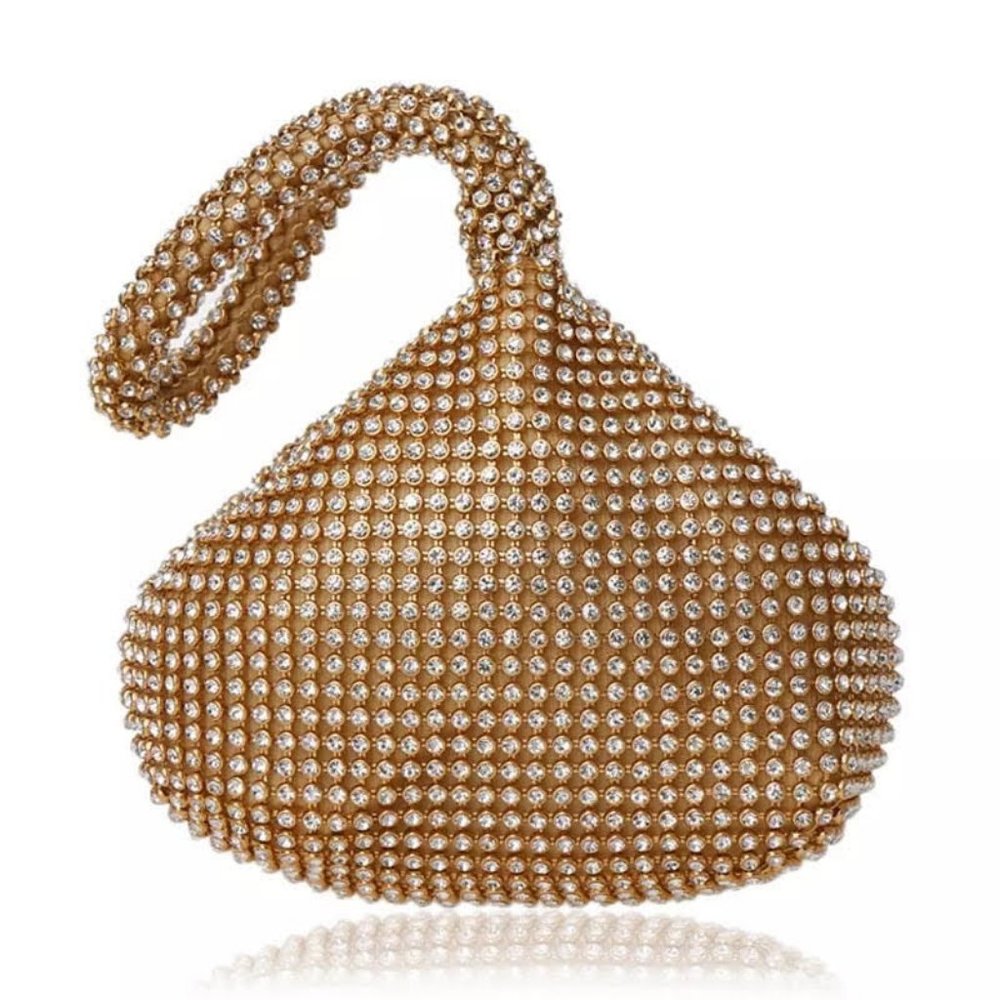 Evening Bag Soft Beaded Women Cover Open Style